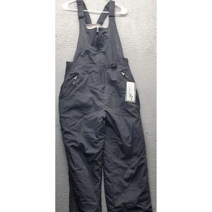 Exposure Project Climate Control Insulated Ski Overalls Snow Bib Womens M Black